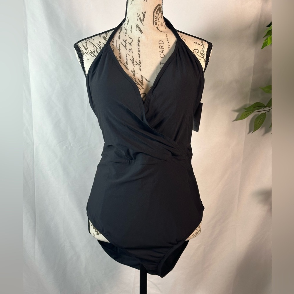 Apt. 9 Women's Black One Piece Swimsuit 🌴☀️ - Picture 2 of 11